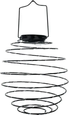 Produktbild von Orion 37 cm Solar-Pendelleuchte – Mikrospirale – Warmweißes LED-Licht