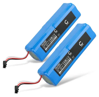 Immagine prodotto di CELLONIC 2x Batteria per Aspirapolvere Compatibile con Proscenic M7 Pro, LDS M7 Pro, Lydsto S1 Pro – (5200mAh, 14.4V)