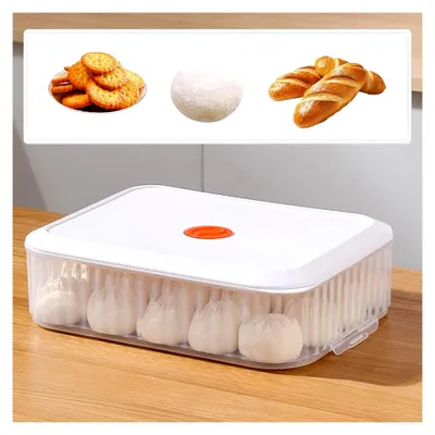 Produktbild von Pizzagärbox, Gärbehälter mit Deckel | Spannbare Gärbox für Küche, Backen, Teig, Brot