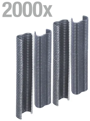 Zdjęcie produktu dla Alberts 2000 x zszywka druciana 22 mm ocynkowana, fosforanowana, powlekana tworzywem sztucznym