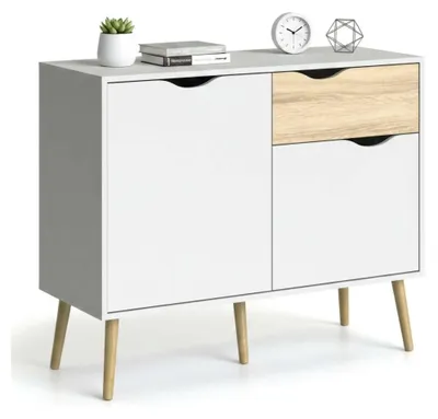 Produktbild von Sideboard - Weiß 39x98x81h cm