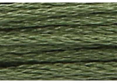 Image de Fil à broder Anchor, torsadé, 8 mètres, couleur 262, composé de 6 brins, en coton, de couleur naturelle (bois d'aulne)