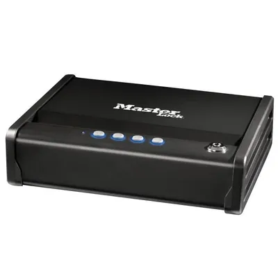 Obrázek produktu pro MASTER LOCK MLD08E, Černá, Kombinační zámek, Klíč, 2,3 l, Nerezová ocel, Zeď, Baterie