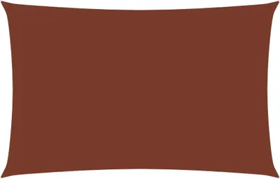Produktbild von The Living Store Sonnensegel Oxford-Gewebe Rechteckig 2x5 m Terrakottarot