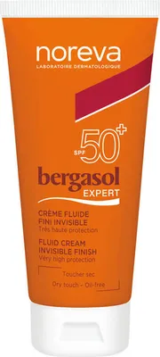 Imagen del producto de Noreva Bergasol Experte, crema fluida SPF 50+, 50 ml