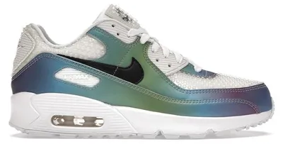 Image de Nike Air Max 90 Bubble Pack, couleur blanche (taille enfant/adolescente) - Pointure européenne 36