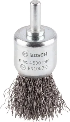 Image de Brosse boisseau PRO Metal clean, tige cylindrique, 25 x 0,3 mm