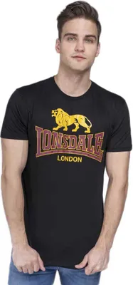 Produktbild von Lonsdale Taverham Kurzarm-t-shirt Schwarz L Mann Schwarz L