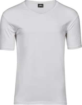 Image de Tee Jays - T-shirt pour homme, Stretch RW10904 (L) (Blanc)