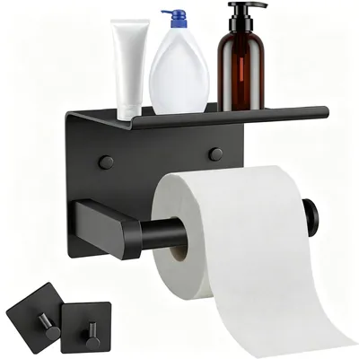 Produktbild von 2-in-1 Toilettenpapierhalter mit Telefonablage
