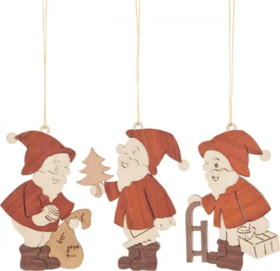 Productafbeelding van Drechslerei Kuhnert 19317. Kerstornament "Kerstman". 19317