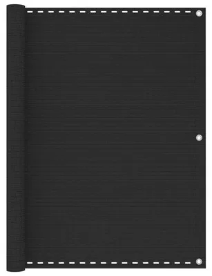 Obrázok produktu pre Strecha na balkón – 120 x 300 cm – antracitová – HDPE – odolná voči vetru a UV žiareniu