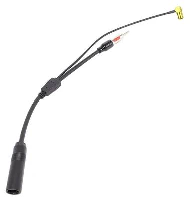 DAB+ Antennensplitter SMB-Adapter DIN-Stecker 40 cm