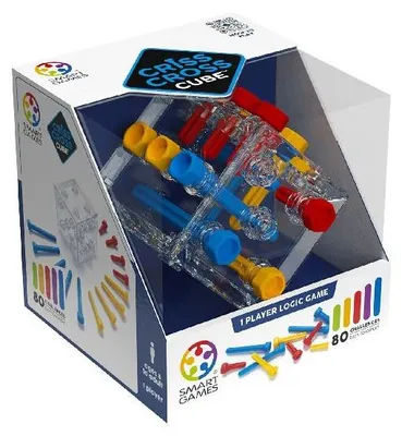 Produktbild von SmartGames Criss Cross Cube, Box-Puzzle, 8 Jahr(e)