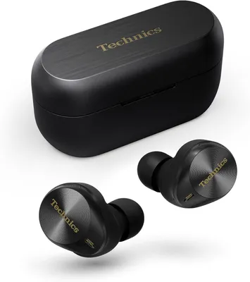 Produktbild von Kabellose In-Ear Kopfhörer mit Geräuschunterdrückung, Bluetooth Ohrhörer mit Mikrofon, Multipoint, LDAC, 24 Std Akku, Schwarz