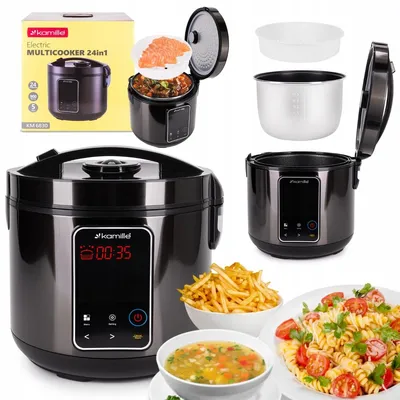 Kamille KM-6830 Multikocher 5 l / 900 W mit 24 Programmen