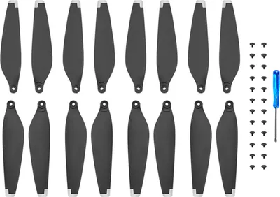 Produktbild von 16 Stück Ersatzpropeller für DJI MINI 3 PRO Drohne, silberner Rand, 4 Paar, Zubehör für Fernsteuerung
