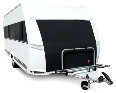 Produktbild von Bugschutzplane für Wohnwagen 140-200 x 160 cm – Wetterfest mit Kederbefestigung