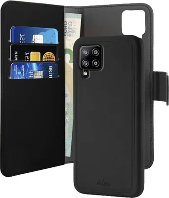 Image de PURO PUROFOLIOMAGNGA42B - Folio Coque magnetique Noir Galaxy A42 5G