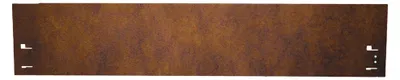 Immagine prodotto di Bordure per aiuole acciaio corten lungo 120 cm, 13,5 - 18,5 cm di altezza, cordoli per aiuole - La zincatura a caldo, Ampio: 18.5 cm