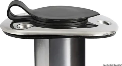 Obrázek produktu pro Zapustený držák na rybářský prut 42 mm 60° Osculati 41.211.70