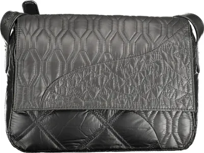 Produktbild von Stilvolle schwarze Umhängetasche für Damen mit praktischen Taschen