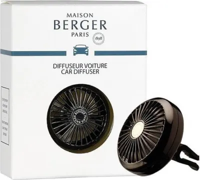 Produktbild von Maison Berger Paris 006411, Anklippbare Spülung, Vent, Schwarz, 90 mm, 33 mm, 112 mm