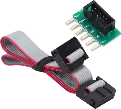 Zdjęcie produktu dla Sterownik silnika krokowego, kabel adaptera silnika, adapter silnika krokowego, części silnika krokowego, płytka sterownika silnika