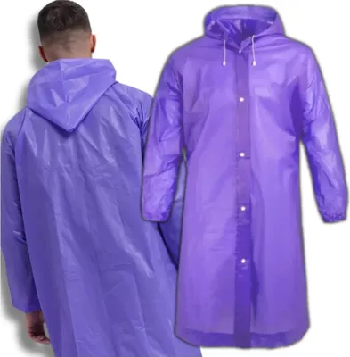 Immagine prodotto di Camerazar Ombrello lungo unisex viola con cappuccio
