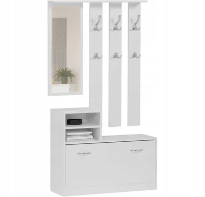 Obrázek produktu pro Framire Šatní skříň V-1 FRAMIRE 90 x 160 x 30 cm bílá