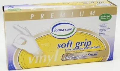 Produktbild von Vinyl-Handsch.forma-care softgrip PREMIUM,puderf.Gr.S(100)