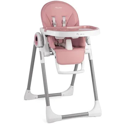 Immagine prodotto di Sedia per allattamento con tavolo Nukido Belo rosa