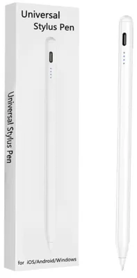 Obrázek produktu pro Univerzální kapacitní stylus pro tablety a smartphony-bílá