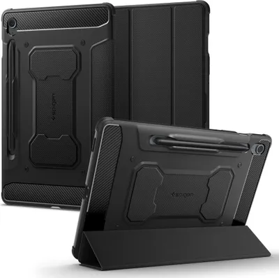 Zdjęcie produktu dla Spigen Rugged Armor Pro Galaxy Tab S9 Fe 10.9 X510 / X516B Black