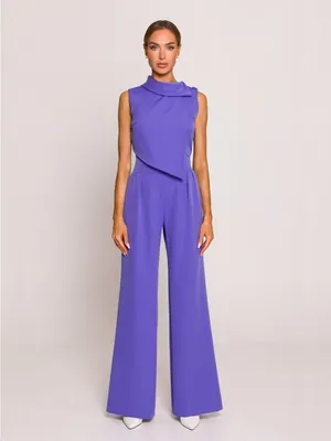 Produktbild von Made of Emotion Jumpsuit M702 Damen Overall in lila, Gr. L