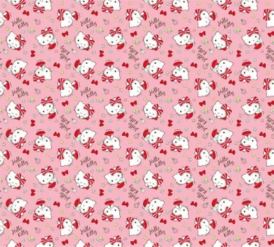 Produktbild von Hello Kitty rosa Fenstergardinen 180x160cm