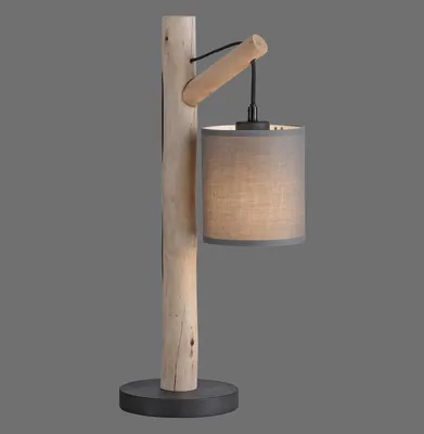 Produktbild von JUST LIGHT GERDA TRIBU Tischleuchte E27 max. 10W taupe 15784-29