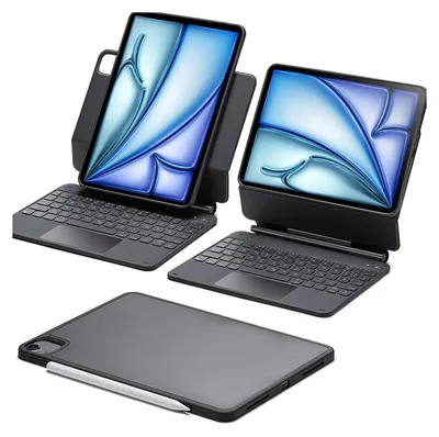 Produktbild von E ESR 6B014A Tastaturhülle, QWERTZ, für iPad Air 11 Zoll M2 2024
