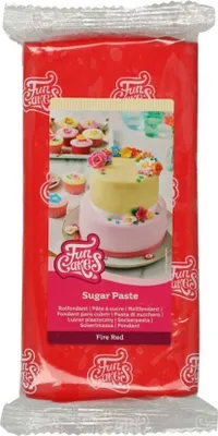 Produktbild von FunCakes Fondant -Fire Red- -1kg-