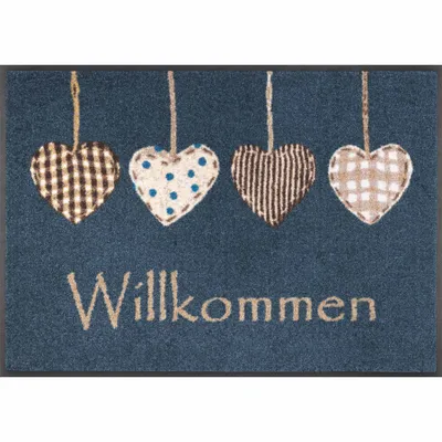 Produktbild von wash+dry Schmutzfangmatte Cottage Hearts - 60 x 85 cm