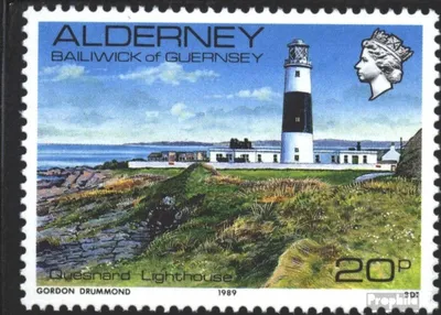 Produktbild von Briefmarken GB - Alderney 1989 Mi 42 (kompl.Ausg.) postfrisch Ansichten