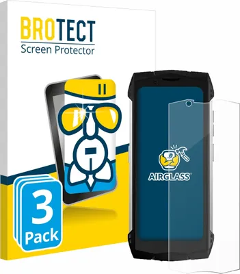Produktbild von 3x BROTECT Schutzglas für Doogee S Mini Schutzfolie Panzer Folie Glas Display Schutz klar