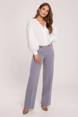 Produktbild von Makover Damen-Culottes Kunwen K114 grau S