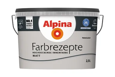 Produktbild von Alpina Farbrezepte Nebelzauber matt 2,5 Liter