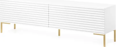 Obrázek produktu pro Televizní skříňka Selsey LAMMELO, melamin, bílá, 140 cm