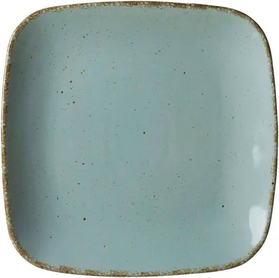 Immagine prodotto di Flirt by R&B 58635 Piatto da colazione / piatto da dessert Casa, Ø 22 cm, quadrato (arrotondato), porcellana, blu