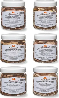 Produktbild von Feines GEFLÜGEL gefriergetrocknet, 430 g STOCKBARF® Trockenbarf SPARPAKET Futtermittelallergie