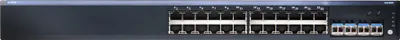 Produktbild von Juniper EX2200-24T-4G-DC, L3, 24, -, 24, 1000BASE-T, 100BASE-T, 10BASE-T, IEEE 802.3, 16000 Einträge, 10/100/1000 Mbps