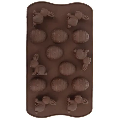 Produktbild von Orion Silikonbackform für Ostern OSTERHASEN / OSTEREIER