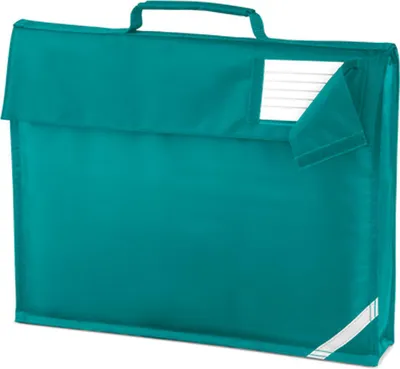 Image de Quadra QD51 | Porte-documents/sac Junior | 37 x 30 x 6 cm - Couleur : Emerald - Taille : 37 x 30 x 6 cm